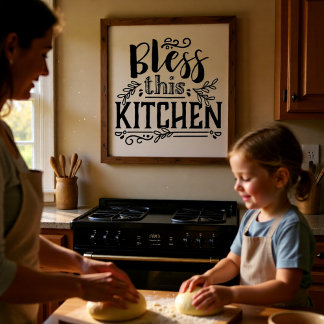 Póster Bless This Kitchen -