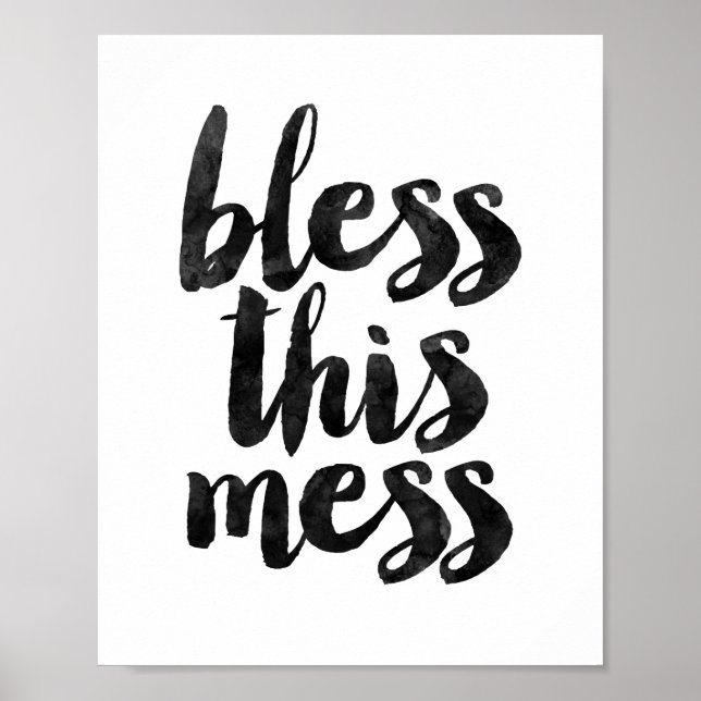 Póster Bless This Mess (Frente)