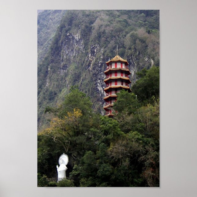 Poster Blessings/Taroko Gorge National Park, Taiwan (Frente)