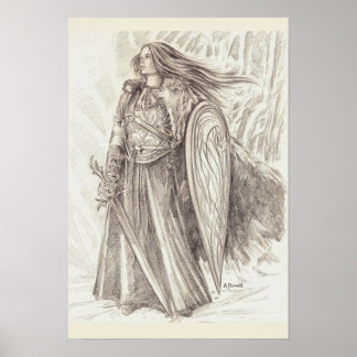 Póster Blindagem Maiden de Avalon