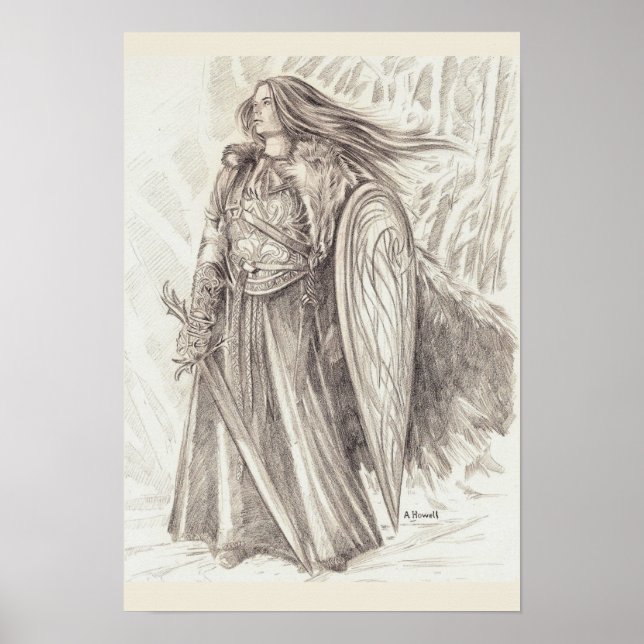 Póster Blindagem Maiden de Avalon (Frente)