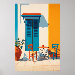 Poster Bliss do Terrace da Manhã Mediterrânica