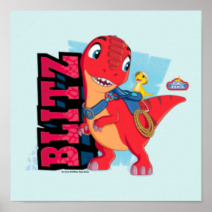 Poster Blitz Dino Ranch