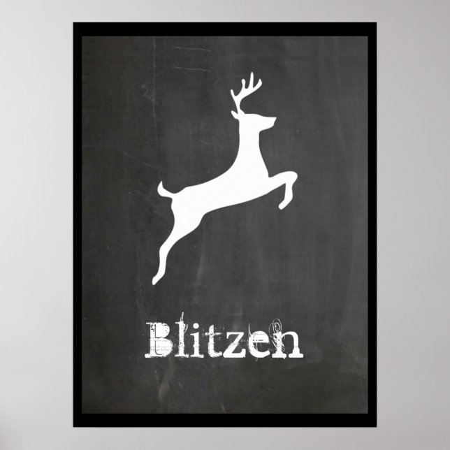 Poster Blitzen (Frente)