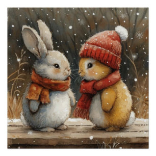 Póster Blizzard Binkies: Um Coelhinho Cheio de Caprichos