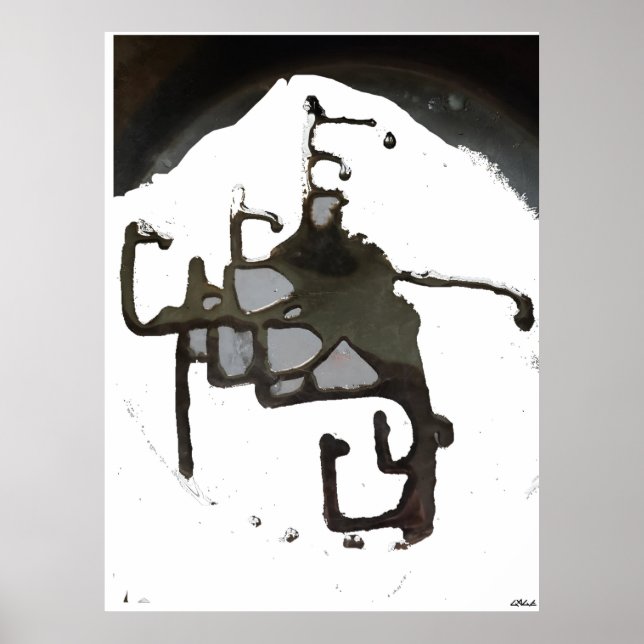 Poster Blob Espacial no Ballet (Frente)