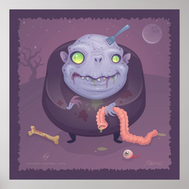 Poster Blob Zombie (Frente)