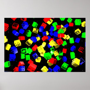 Póster Blocos de apartamentos