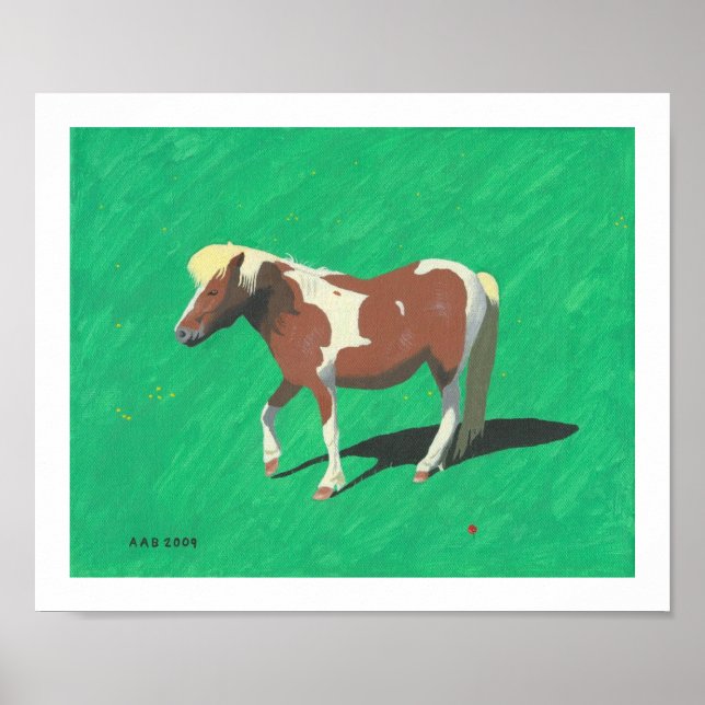 Póster Blonde Horse (Frente)