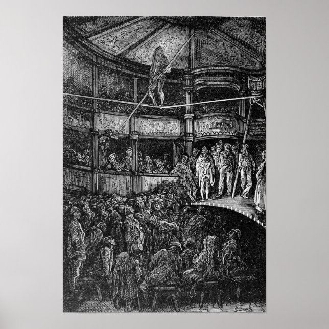 Poster Blondina em Shoreditch (Frente)