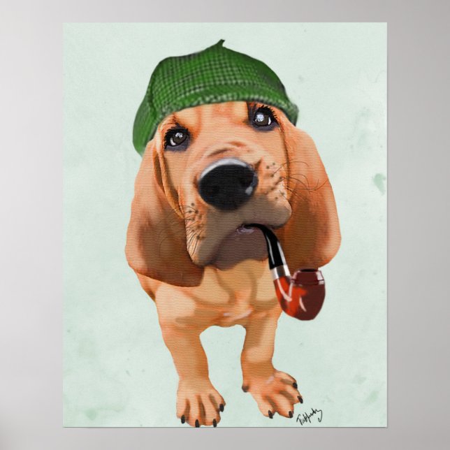 Poster Bloodhound Sherlock Holmes (Frente)