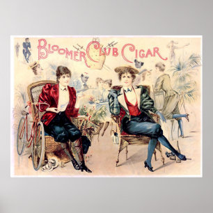 Poster Bloomer Club Cigar