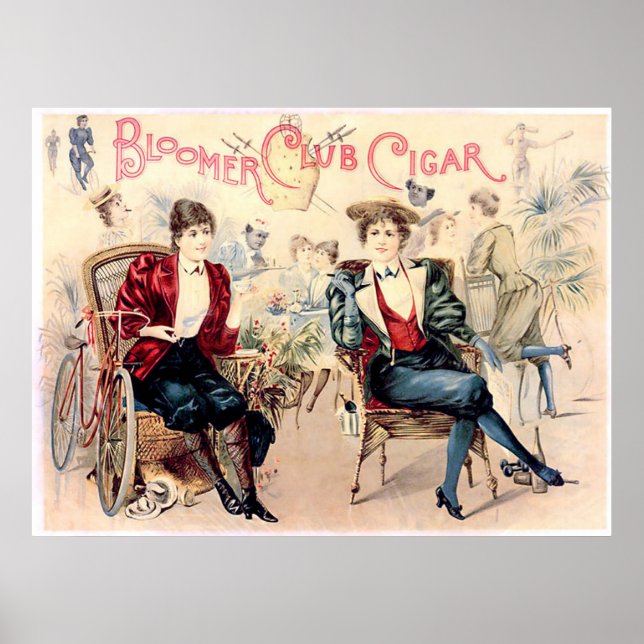 Poster Bloomer Club Cigar (Frente)