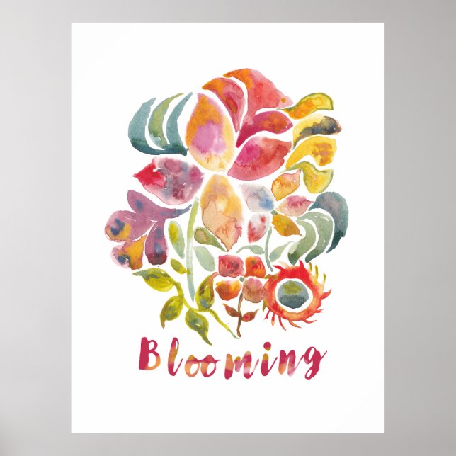 Poster Blooming (Frente)