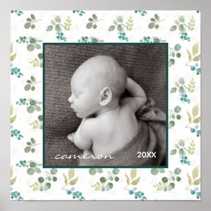 Poster Blooming Delight Pattern