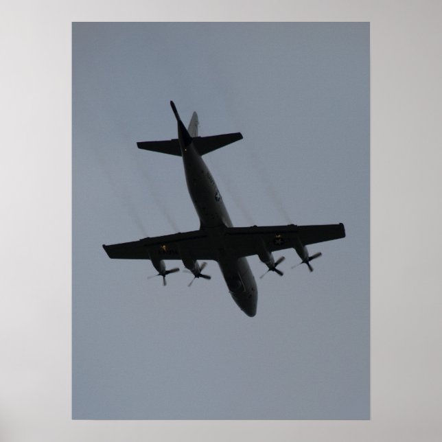 Póster Bloqueado P-3C Orion. (Frente)