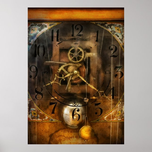 Póster Bloqueador - Um pedaço de tempo afiado (Frente)