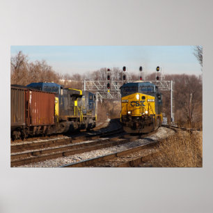 Poster Bloqueio de CSX Lansdowne