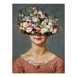 Póster "Blossom Bonnet" Helen - Art & Floral Society