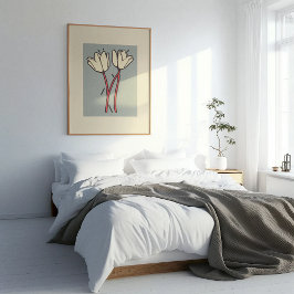 Poster Blossom Duo: Simples Elegância no Bloom