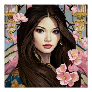 Póster Blossomas da Legância