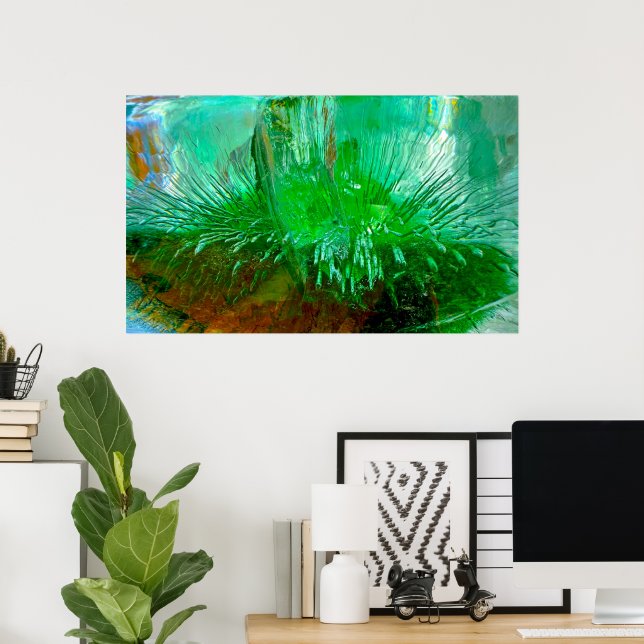 Poster Blossomas Forçados, (Escritório em casa)