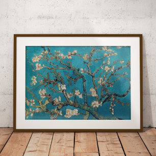 Póster Blossoming Almond Tree Vincent van Gogh