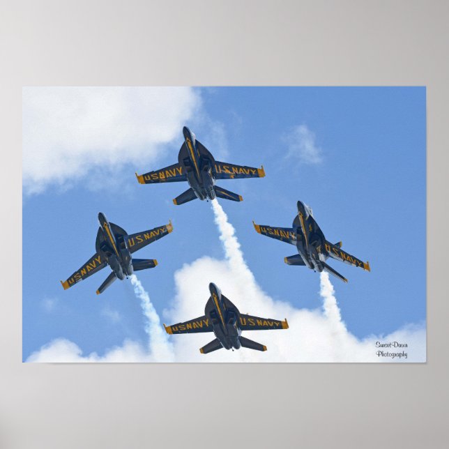 Poster Blue Angels 2023 (Frente)