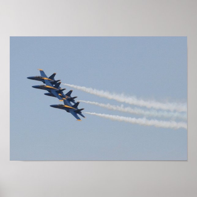 Poster Blue Angels FA-18 (Frente)
