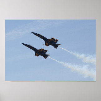 Póster Blue Angels FA-18