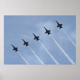 Poster Blue Angels FA-18