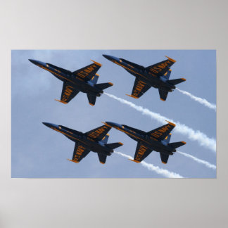 Póster Blue Angels FA-18