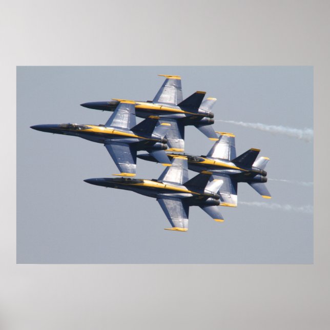 Poster Blue Angels Pensacola Florida (Frente)