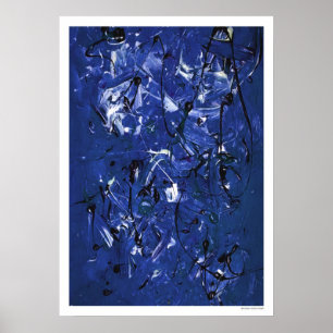 Poster Blue Chaos