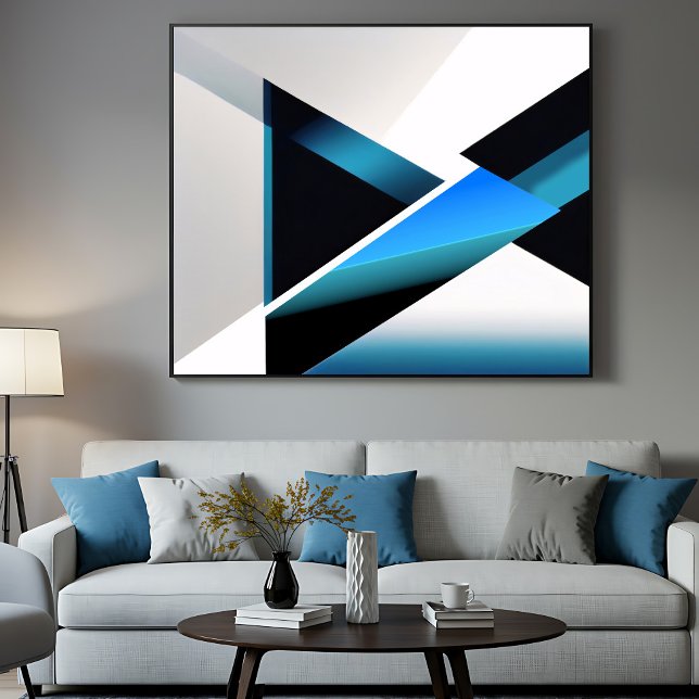 Poster Blue Intersection (Criador carregado)