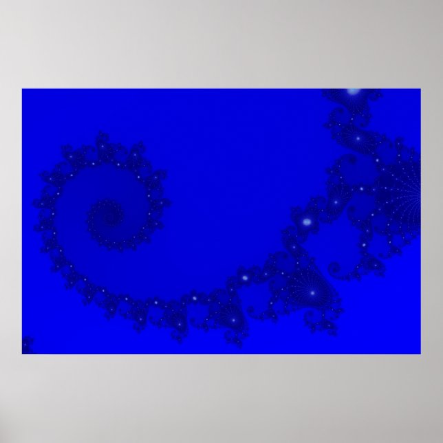 Póster Blue Julia Spiral (Frente)
