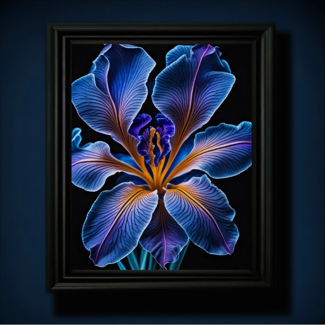 Poster Blue Lily (Criador carregado)