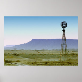 Poster Blue Mesas Majestade