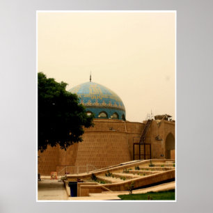 Póster Blue Onion Dome, FOB Union III, Iraque