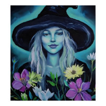 BlueAuraFlowerWitch