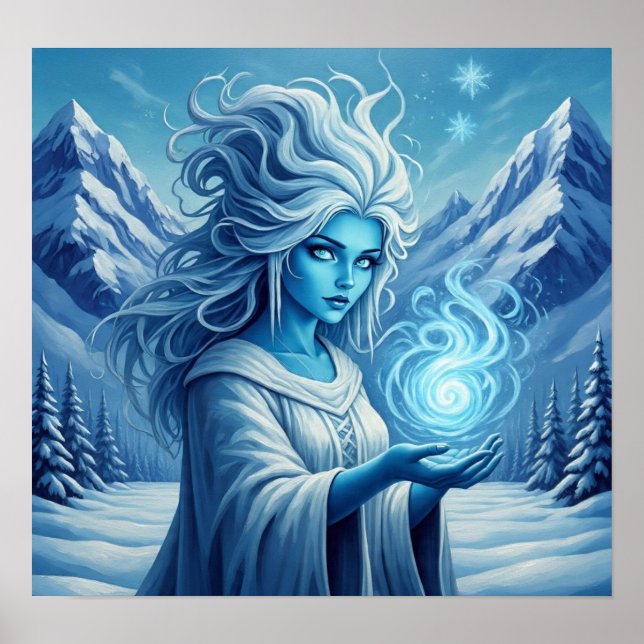Poster BlueIceWitch  (Frente)