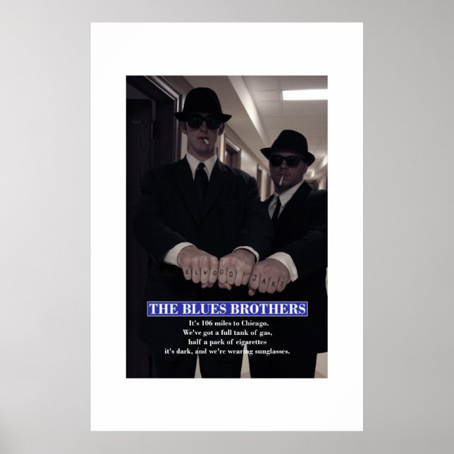 Póster Blues Brothers 2007 (Frente)