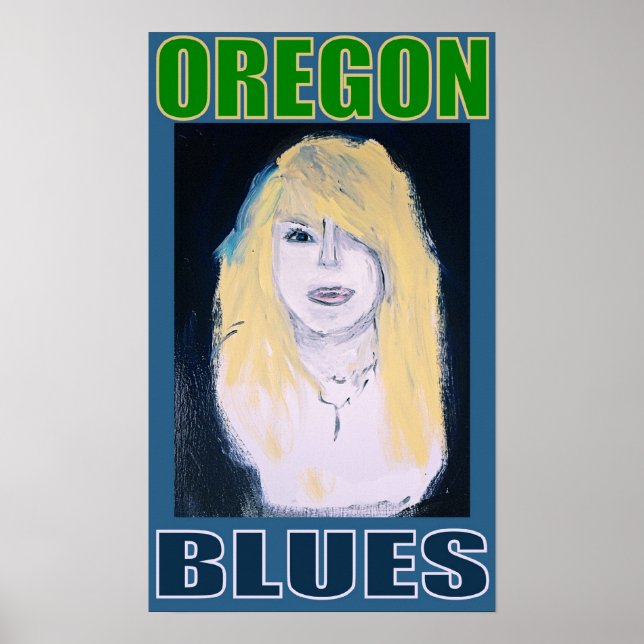 PÓSTER BLUES DO OREGON (Frente)