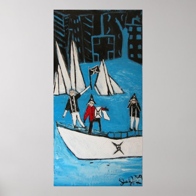 PÓSTER BLUES DOS PIRATAS (Frente)
