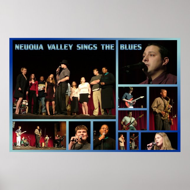 Póster Blues NVHS (Frente)