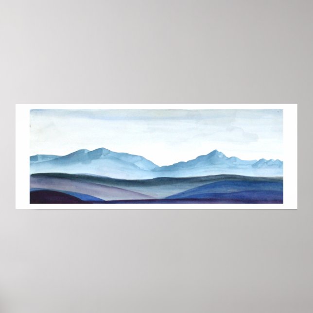 Póster bluMtns (Frente)