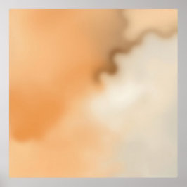 Poster Blurry Art Echoes of Warmth