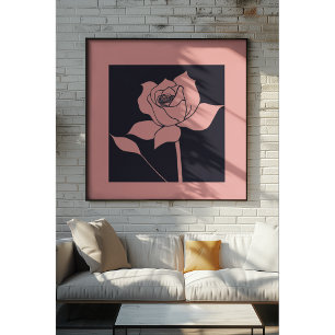 Poster Blush Petal Beauty