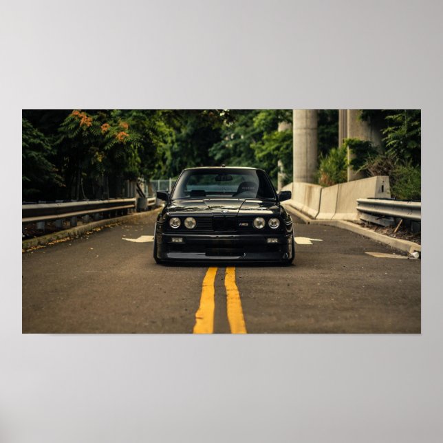 poster bmw e30 (Frente)