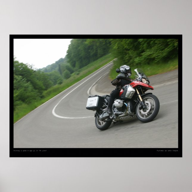 PÓSTER BMW R 1200 GS (Frente)